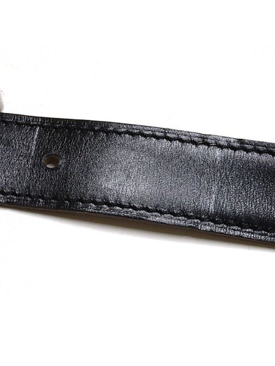 Hermes Belt Leather 24 Black Gold main image 6